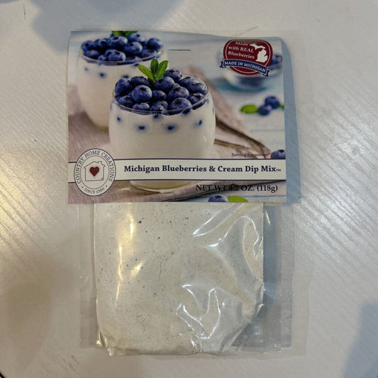 Michigan Blueberries & Cream Dip Mix