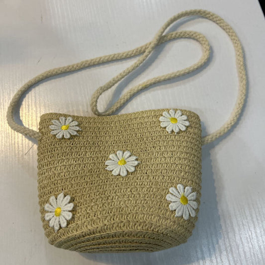 Youth Flower Grass Woven Purse