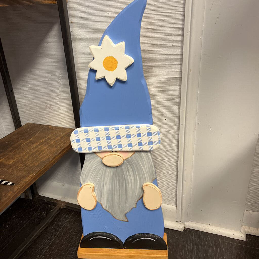 Lg Blue Gnome