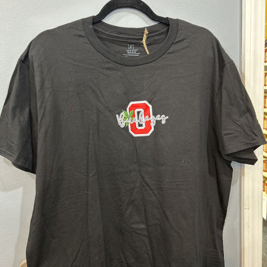 Adult Block O Buckeye SS Tshirt XL