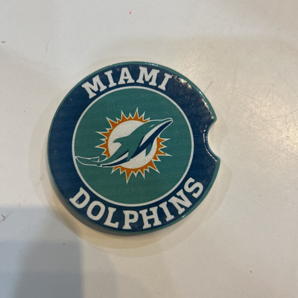 Car Coaster Miami Dolphins