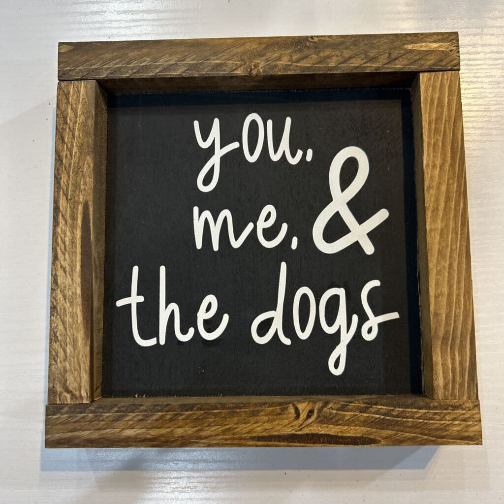 You, me and the dogs