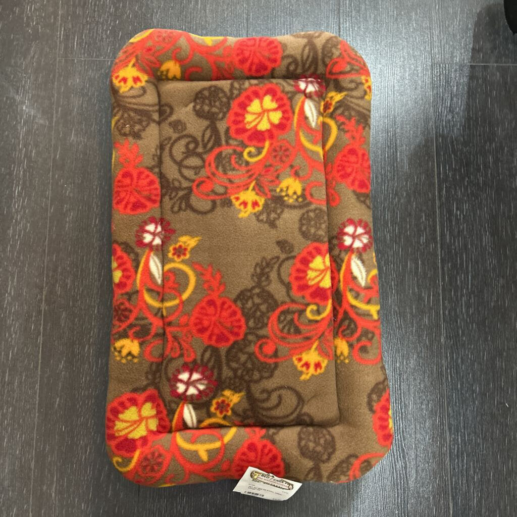Pet Bed XS brown, yellow, orange, red