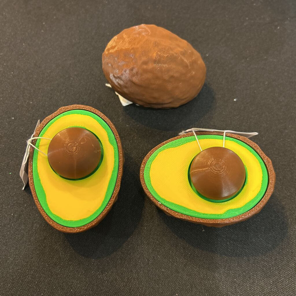 Avocado Click 3D Fidget