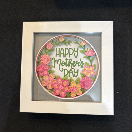 Mother's Day Bloom Shadowbox (5x5)