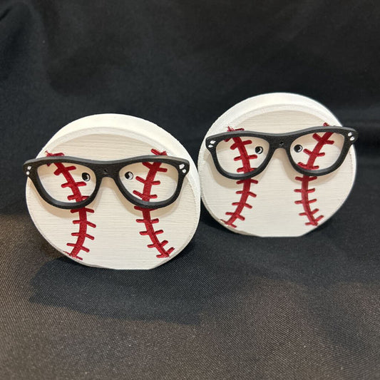 Baseball w/Glasses