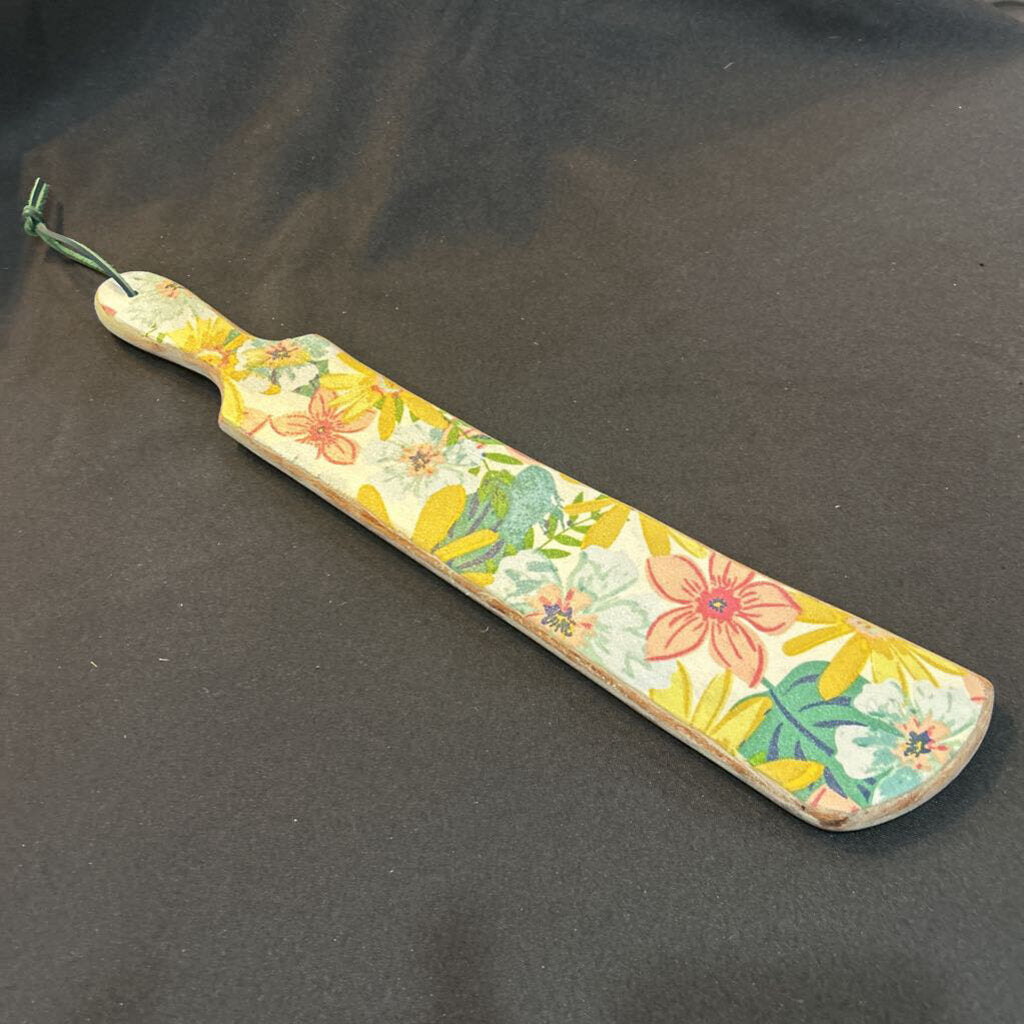 Sm Thin Serving Board-Yelw Flwer