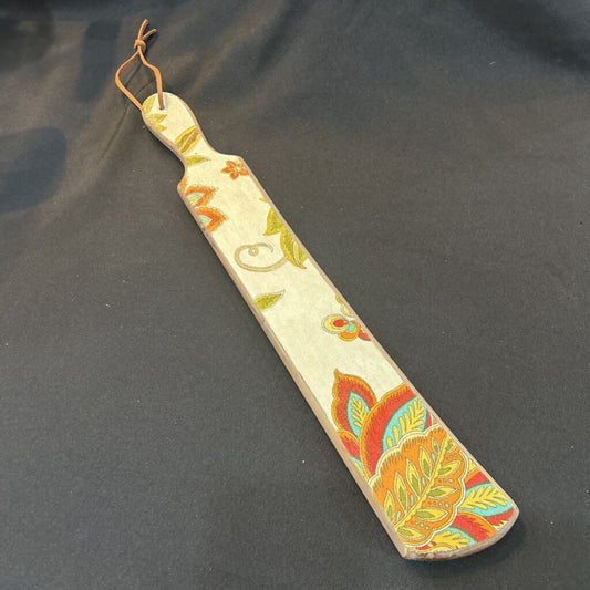 Red Floral Cutting Board