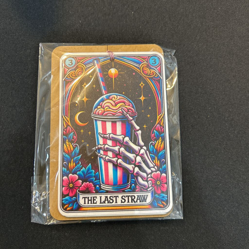 The Last Straw Acrylic Bookmark