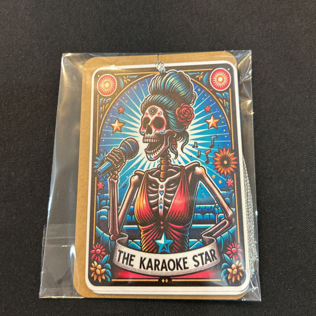 The Karaoke Star Acrylic Bookmark