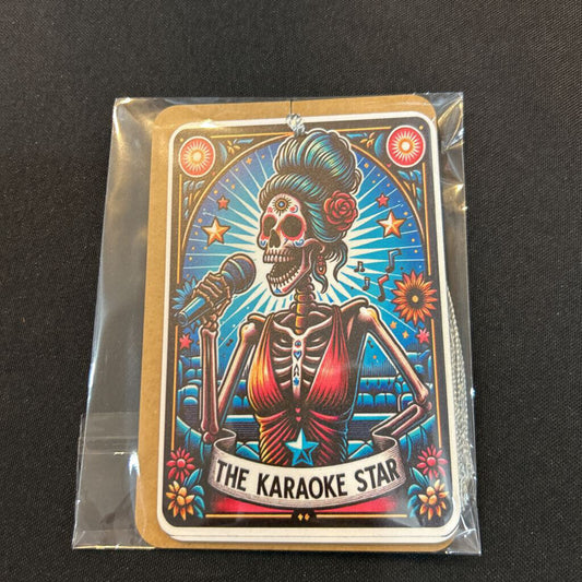 The Karaoke Star Acrylic Bookmark