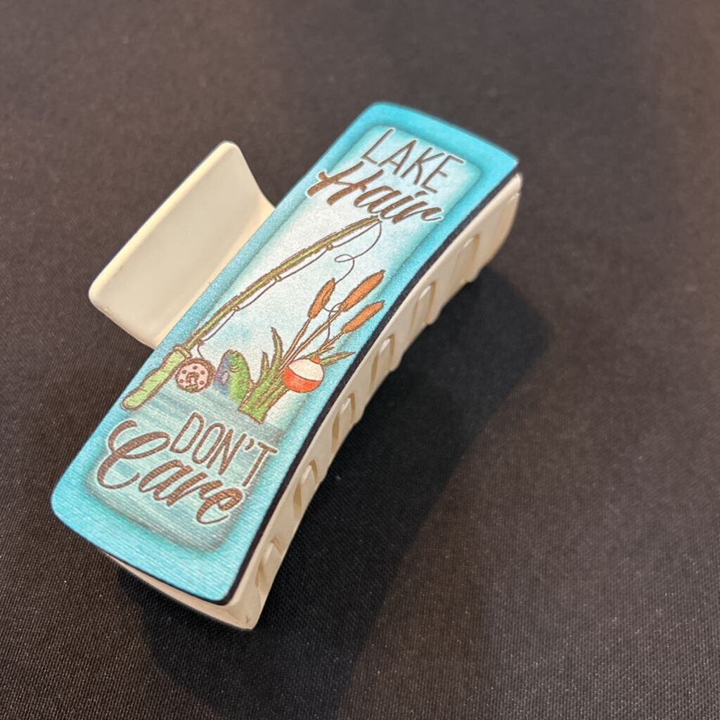 Lake Hair Don't Care Fishing Rod 4in Hairclip