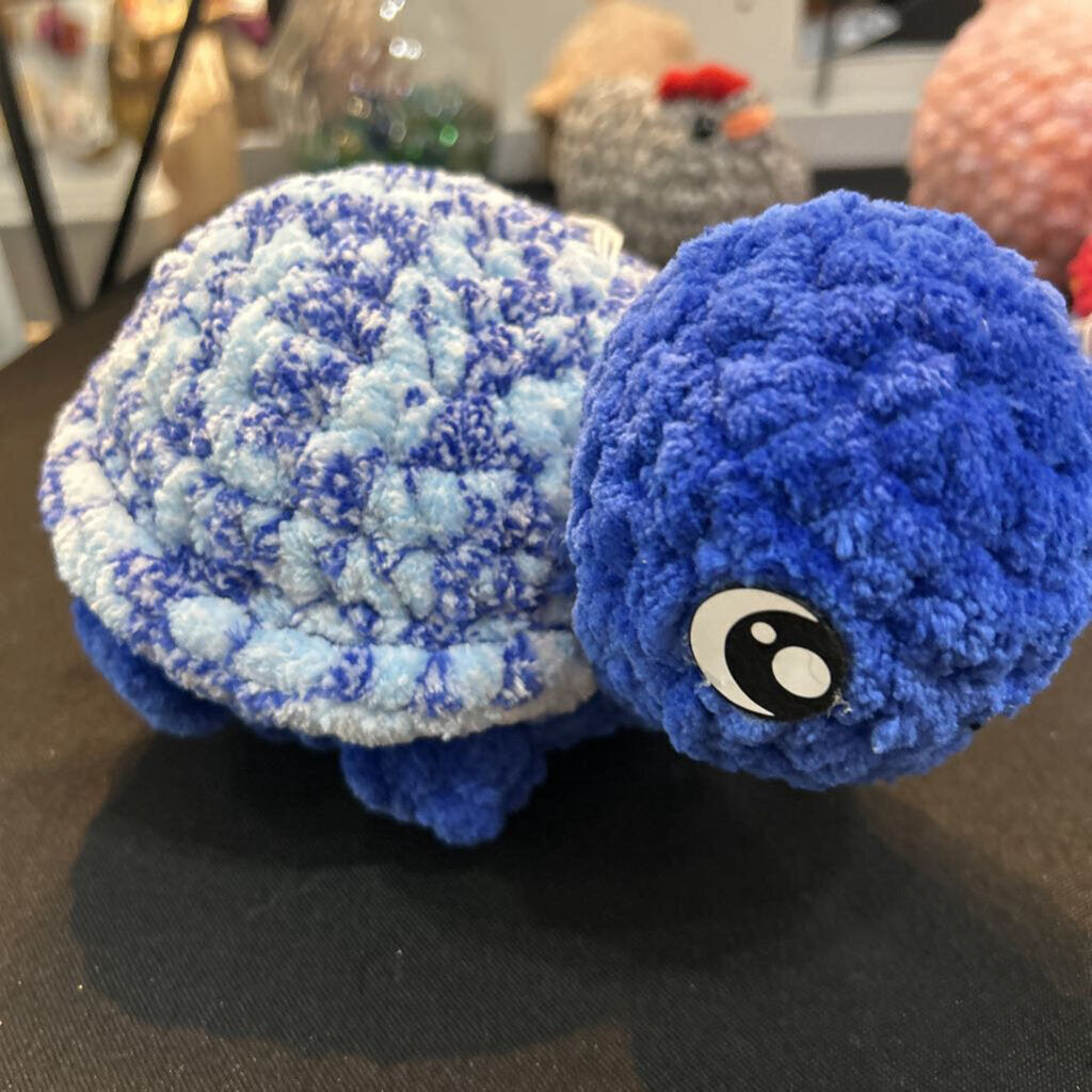 Crochet Large Blue Tofu