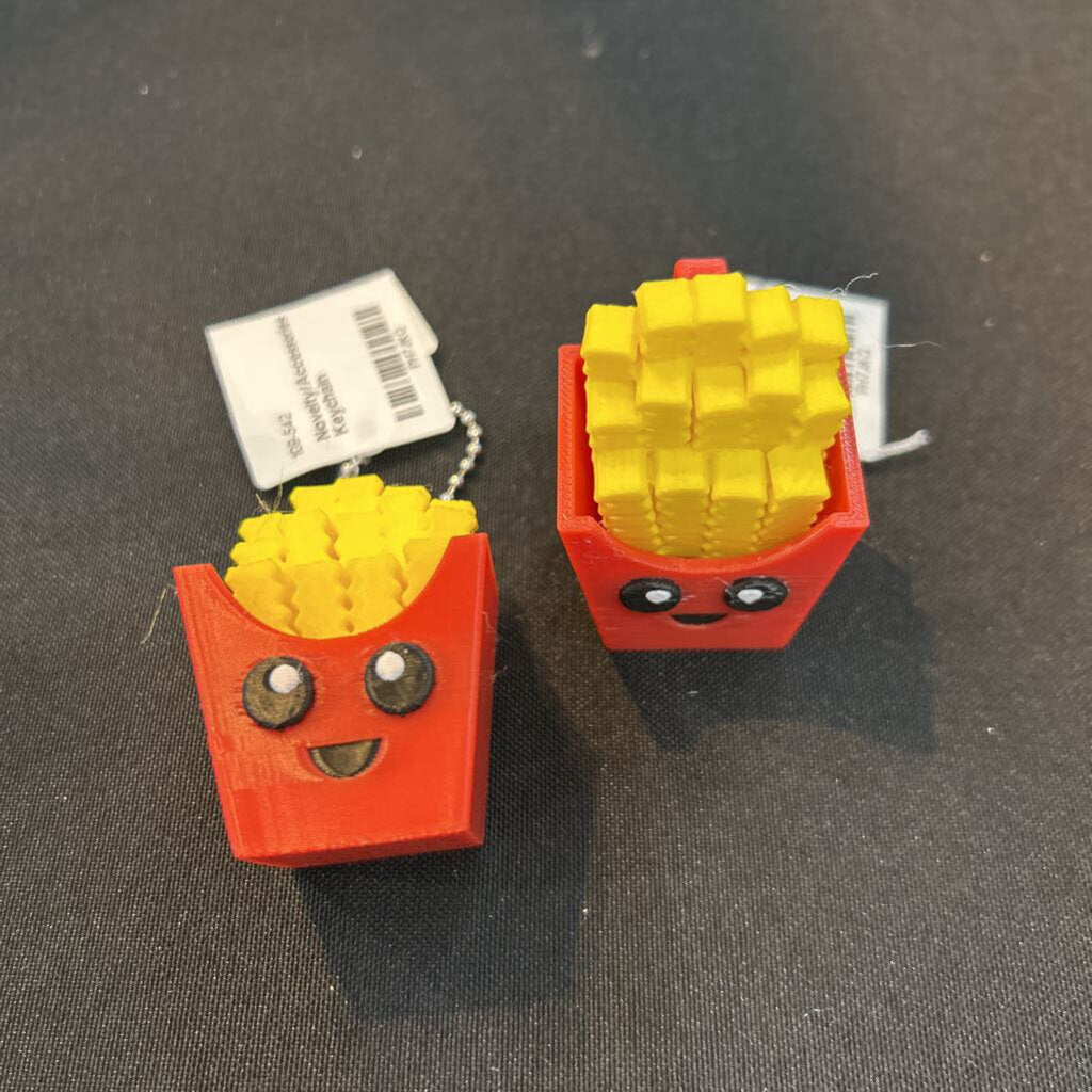 Fries Click Keychain