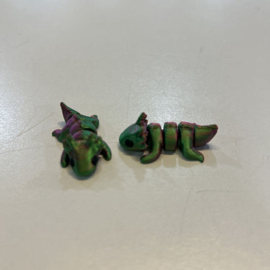 Axolotl Green & Pink Micro