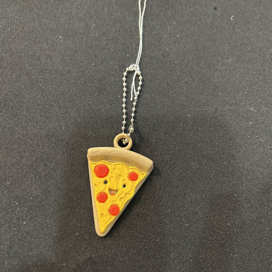 Pizza Smile Keychain