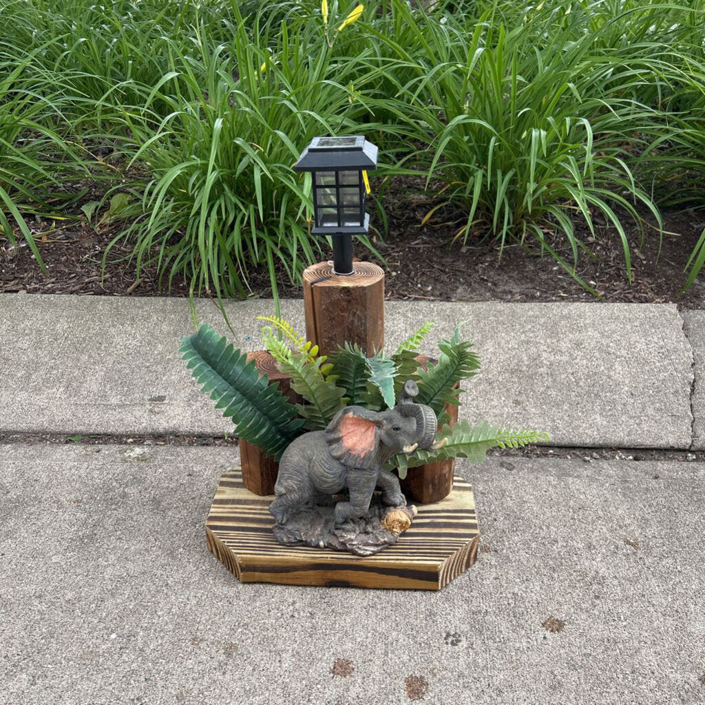 Elephant Solar Light