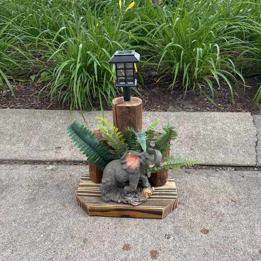 Elephant Solar Light