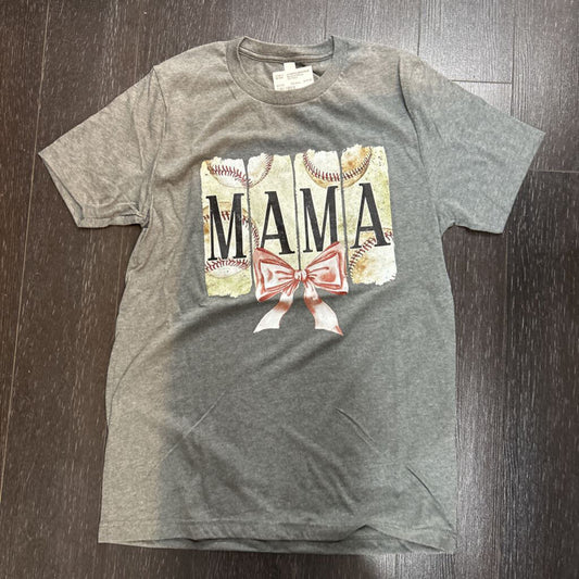 Baseball Mama SS TShirt