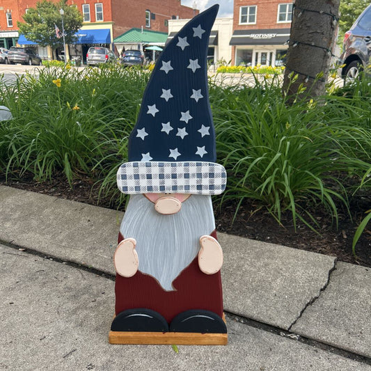 Red White & Blue Gnome Large