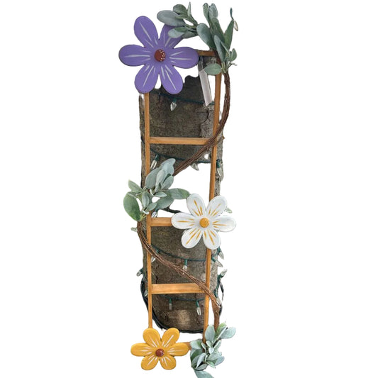 Ladder with Flowers