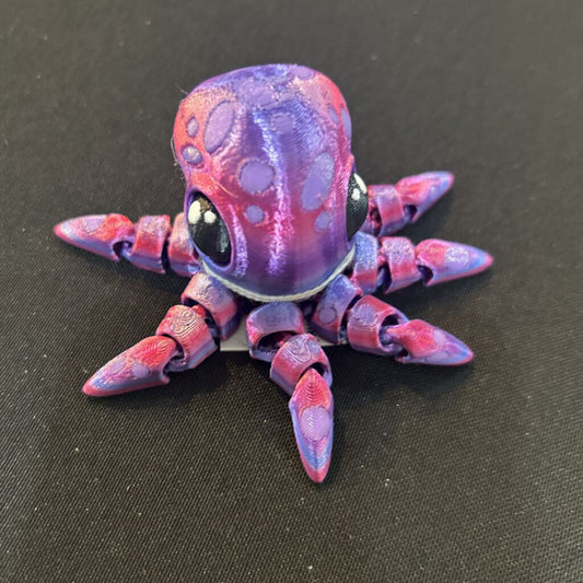 3D Octupus Pink/ Purple