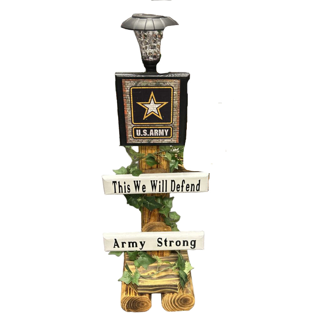 Army Solar Light Square