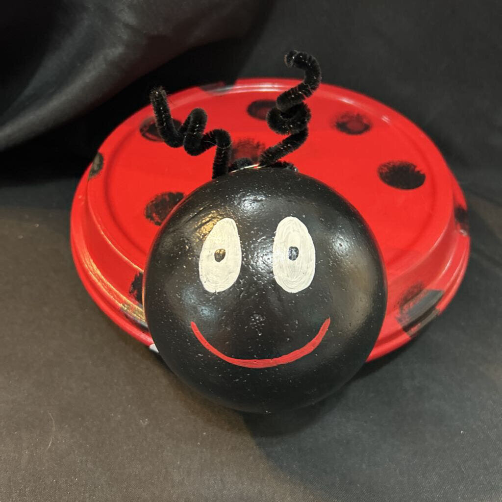 Small Clay Pot - Lady Bug