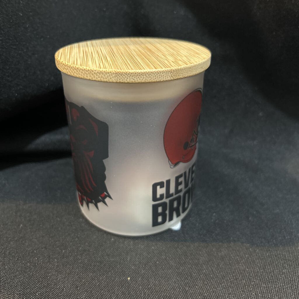 Jar Candle Browns -B- Football