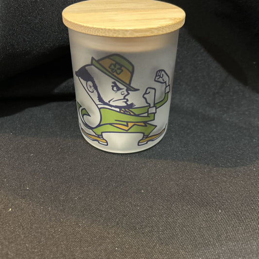 Jar Candle Notre Dame Leprechaun