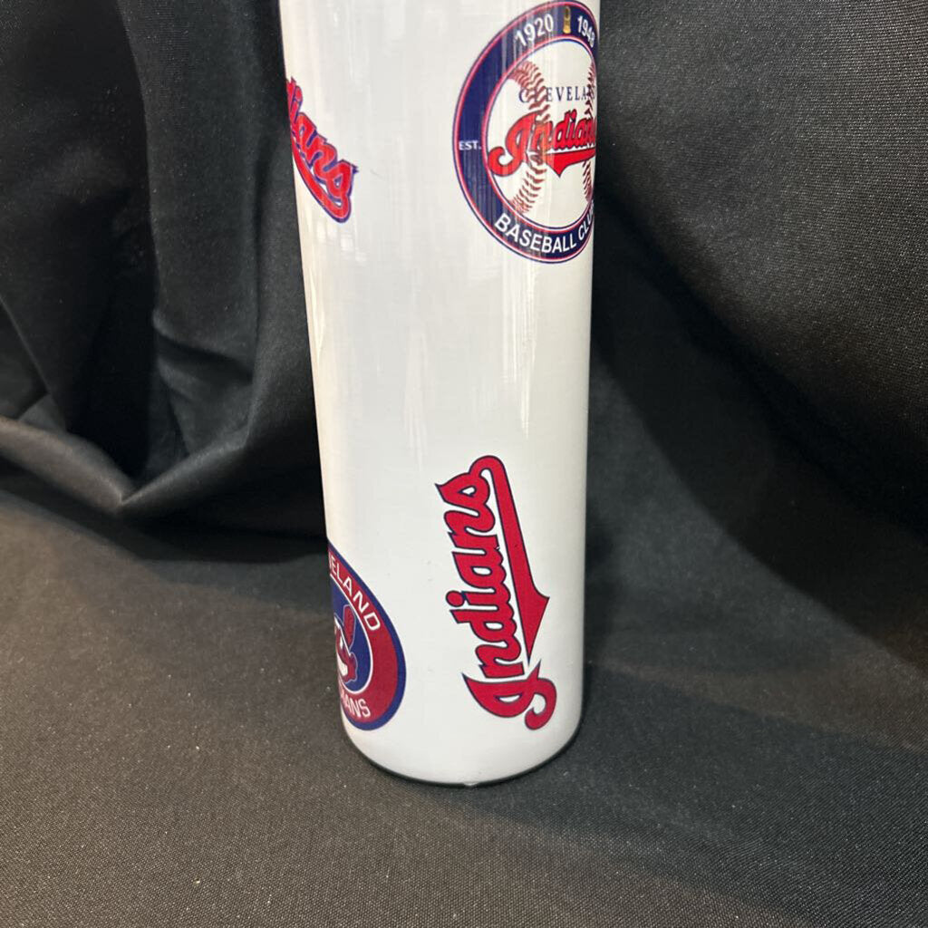 Tumbler Indians Wahoo Collage 20oz