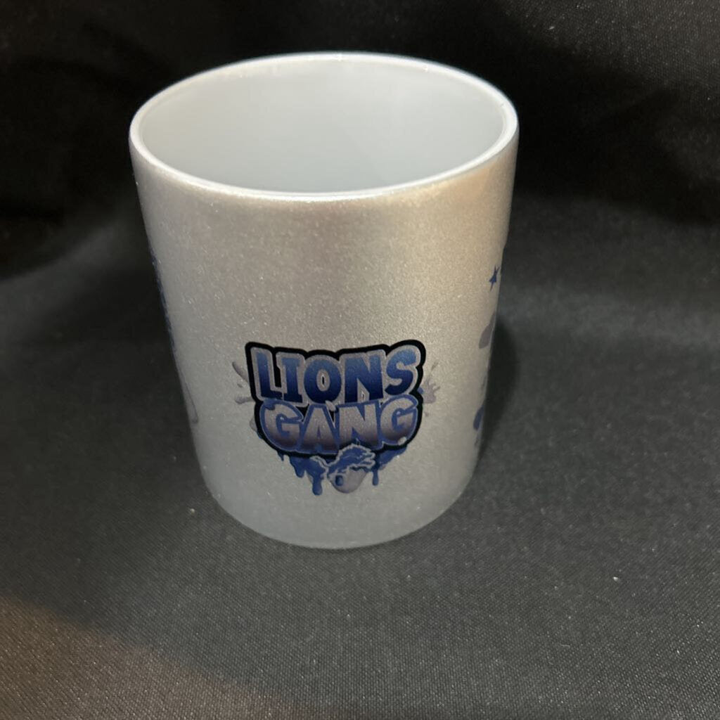 Lions Gang Coffee Mug Matte Silver