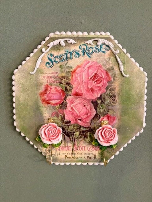 Roses Plaque Hanger
