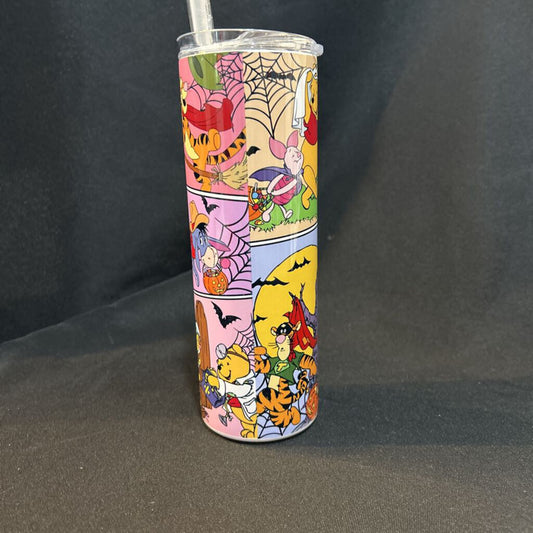 Tumbler Winnie Pooh Spider Web 20oz