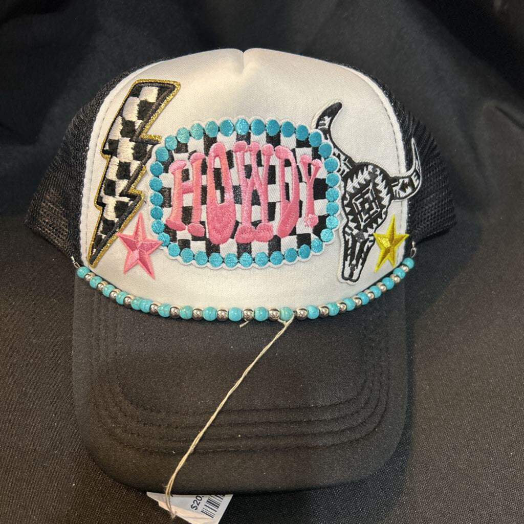 Black & White Howdy Hat