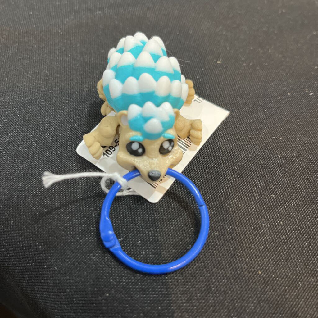 3D Headgehog Keychain