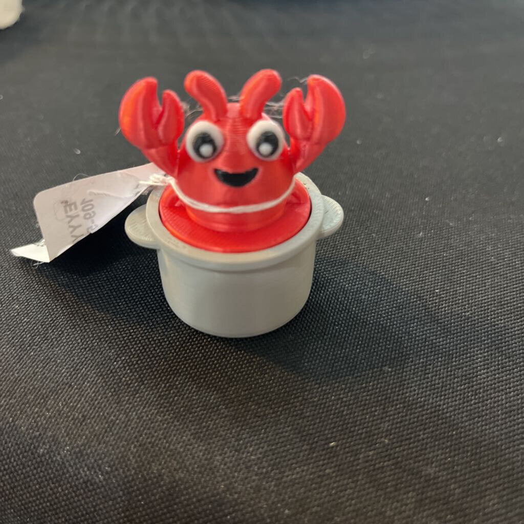 3D Lobster Pot Click Fidget