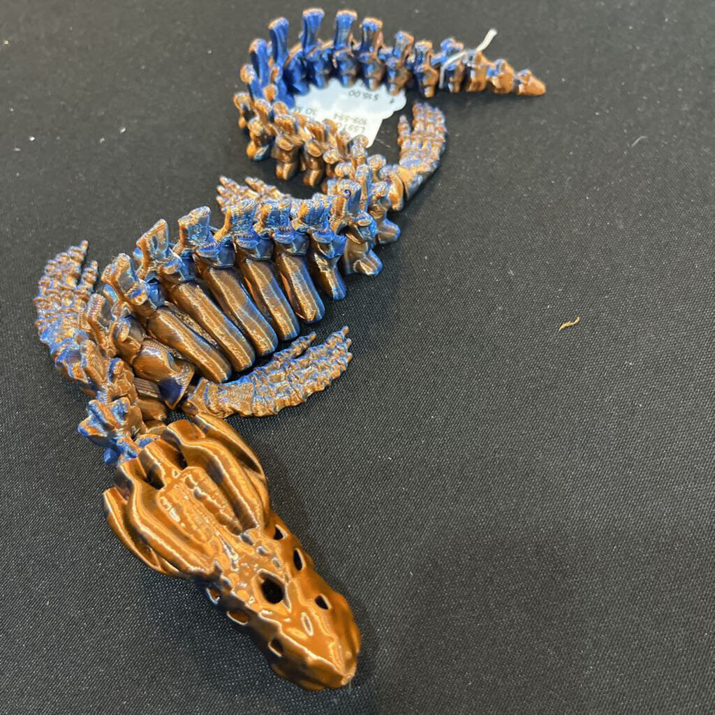 3D Mosaasaurus Skeleton