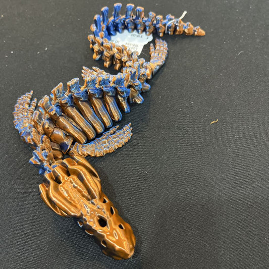 3D Mosaasaurus Skeleton