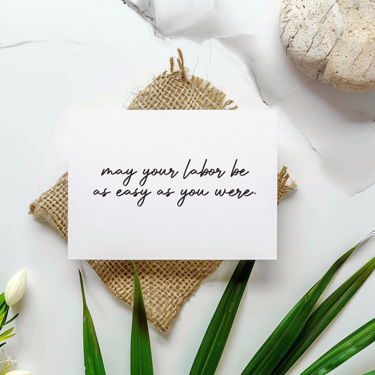 Easy as You, Card