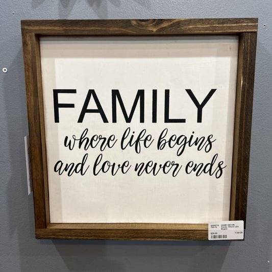 Family Where Life Begins