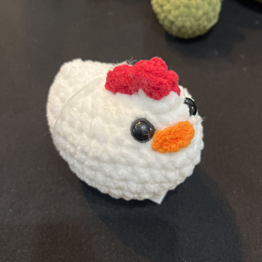 Crochet White Chicken