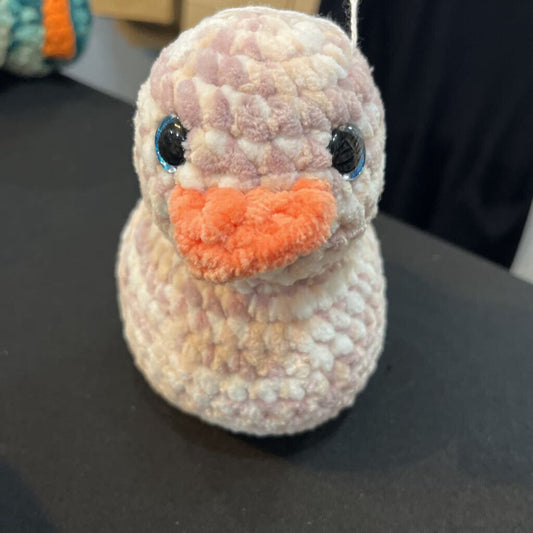 Crochet Nude Speckled Duck