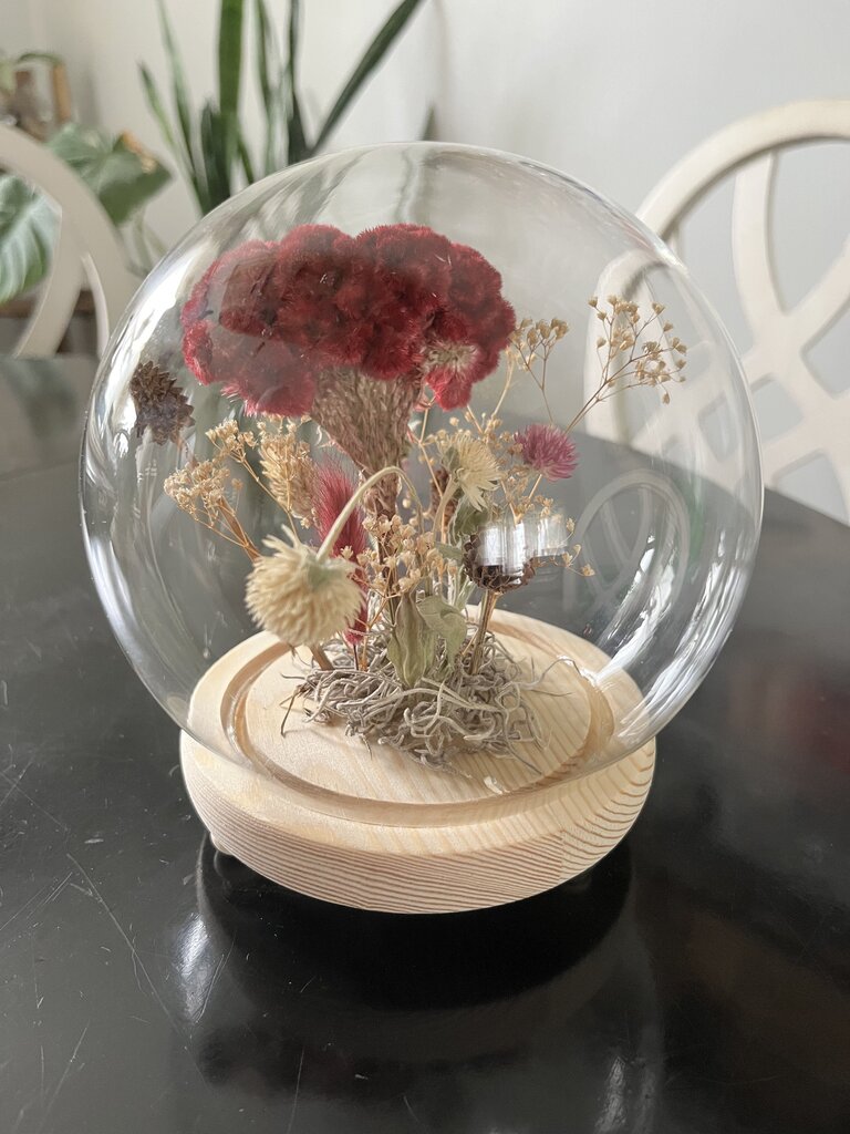 Sphere Floral Dome