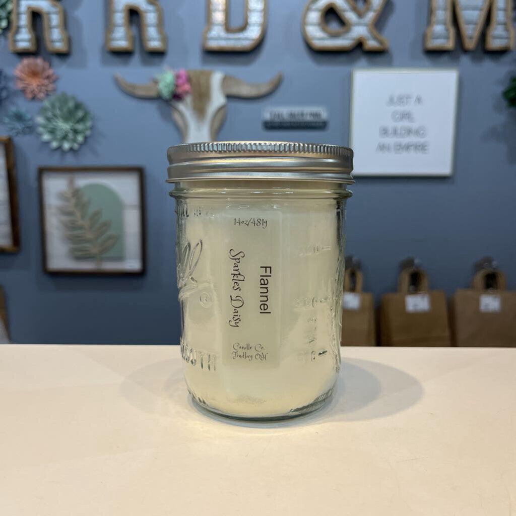 Flannel Candle