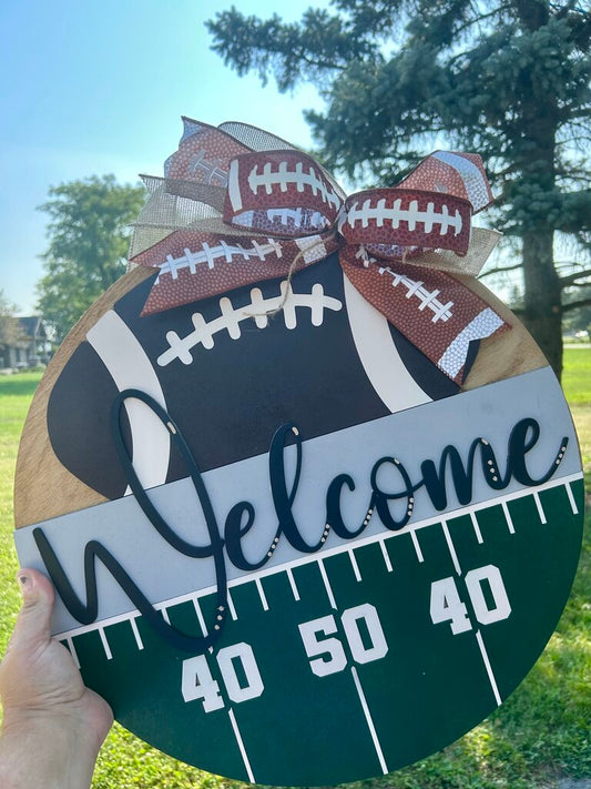 Football Field Welcome Rnd