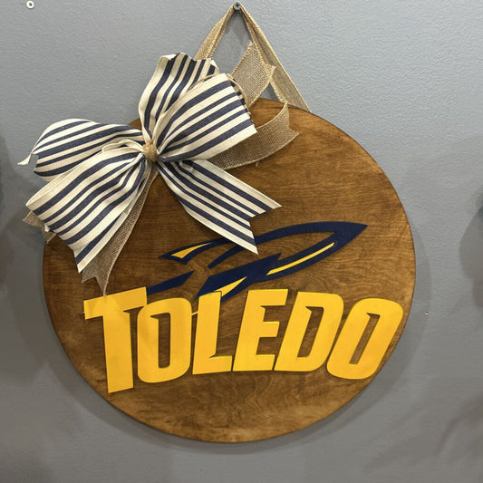 UT Rockets Door Round