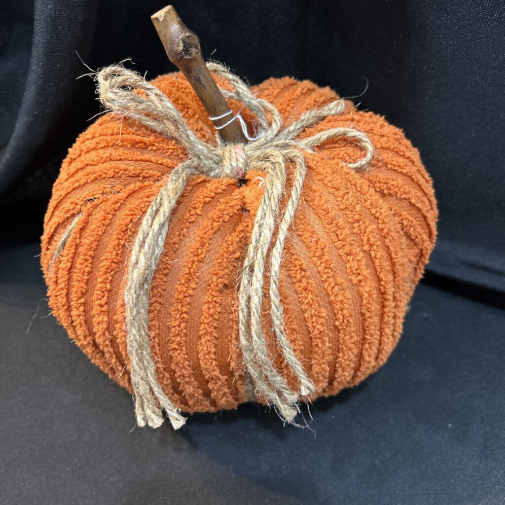 Orange Chenile Pumpkin