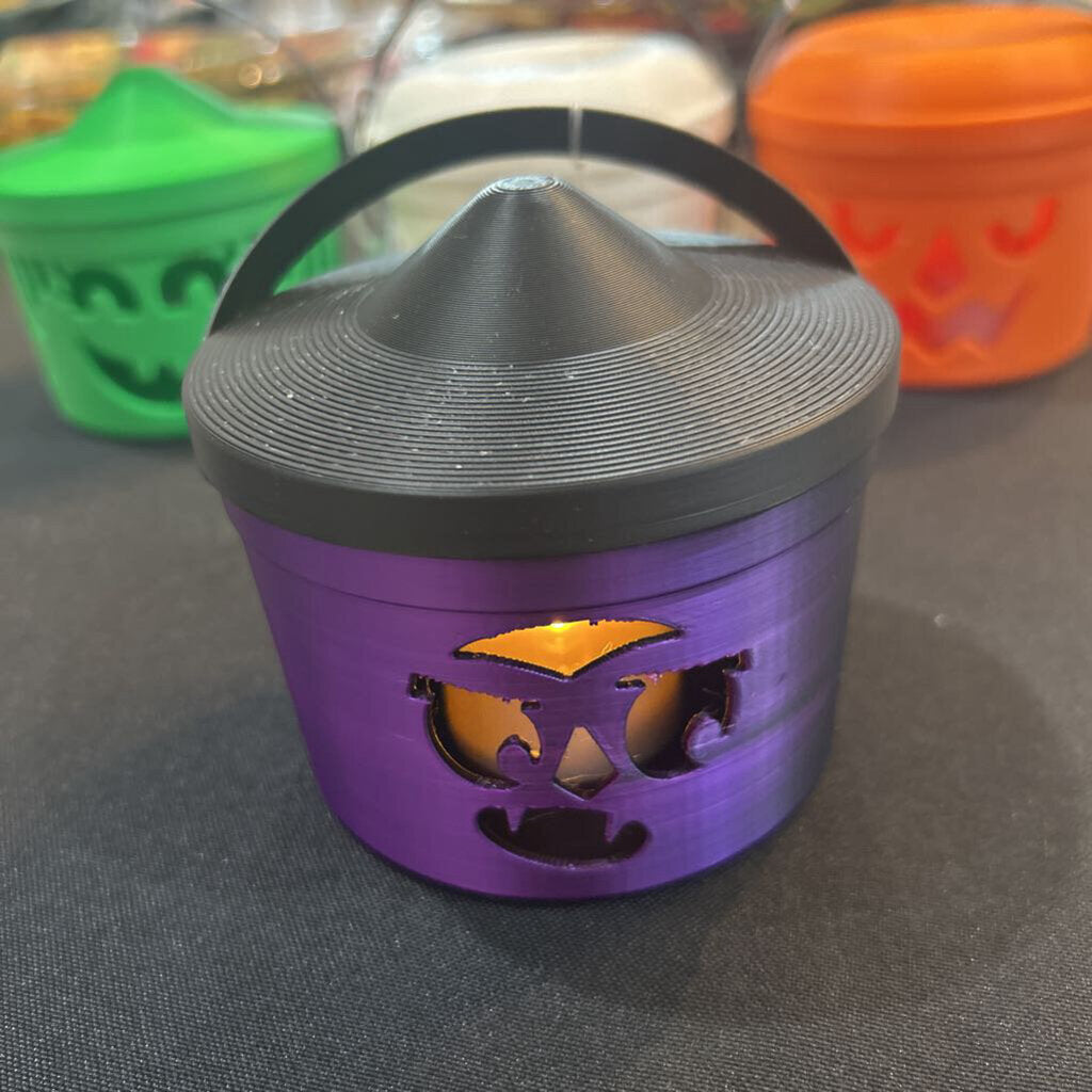 Boo Bucket Tealight-Green