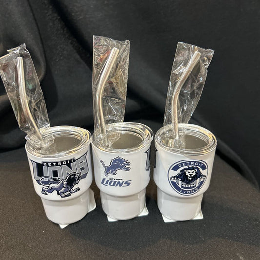 Detroit Lions Collage Mini Shot 3oz